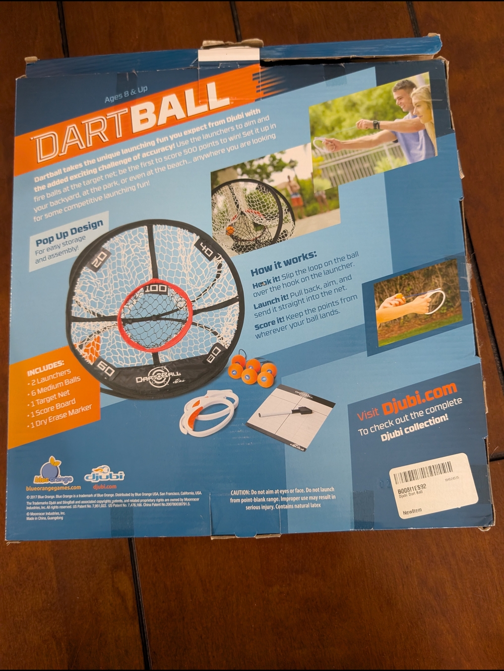 Djubi Dart Ball Game by Blue Orange | Complete | Never Used - Picture 2 of 2